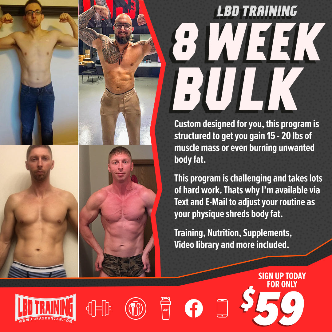 8 Week SUMMER BULK